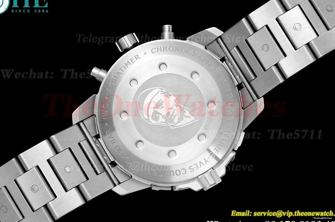 V6SF Chronograph 45mm SS Blue Dial A7750 Aquatimer SS 0410